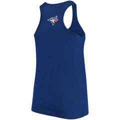 Toronto Blue Jays Soft as a Grape Women's Plus Size Swing for the Fences Racerback Tank Top Online
