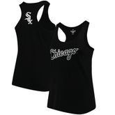 Chicago White Sox Soft as a Grape Women's Plus Size Swing for the Fences Racerback Tank Top Online