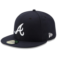 Atlanta Braves New Era Road Authentic Collection On-Field 59FIFTY Fitted Hat Sale
