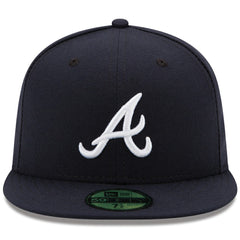 Atlanta Braves New Era Road Authentic Collection On-Field 59FIFTY Fitted Hat Sale
