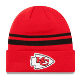 Kansas City Chiefs New Era Team Logo Cuffed Knit Hat - Red - NFL