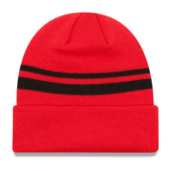 Kansas City Chiefs New Era Team Logo Cuffed Knit Hat - Red - NFL