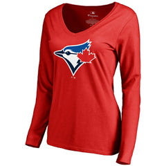 Toronto Blue Jays Women's Logo Long Sleeve T-Shirt Near Me