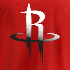 Houston Rockets Gradient Logo T-Shirt Red