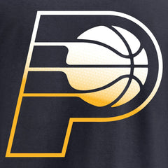 Indiana Pacers Gradient Logo T-Shirt Navy