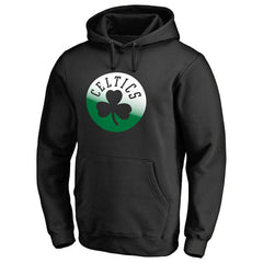 Boston Celtics Gradient Logo Pullover Hoodie Black