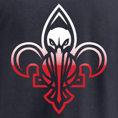 New Orleans Pelicans Gradient Logo Pullover Hoodie Navy
