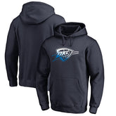Oklahoma City Thunder Gradient Logo Pullover Hoodie Navy
