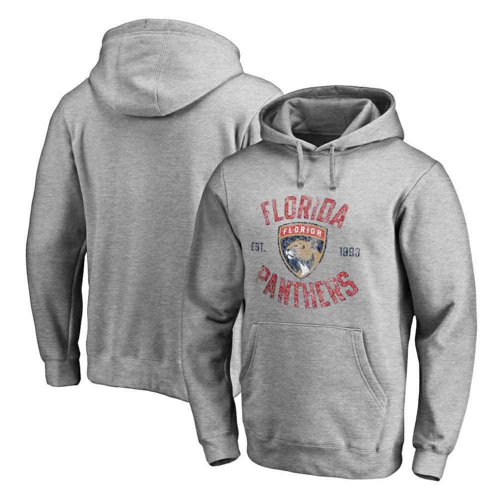 Florida Panthers Heritage Pullover Hoodie - Ash | NHL on sale