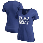 Tampa Bay Lightning Women's Hometown Collection Defend T-Shirt - Blue | NHL sale