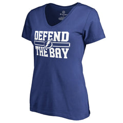 Tampa Bay Lightning Women's Hometown Collection Defend T-Shirt - Blue | NHL sale