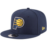 New Era Indiana Pacers Team Color 9FIFTY Snapback Hat Navy