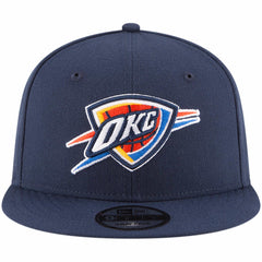 New Era Oklahoma City Thunder Team Color 9FIFTY Snapback Hat Navy