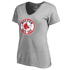 Boston Red Sox Women's Cooperstown Collection Forbes V-Neck T-Shirt Online