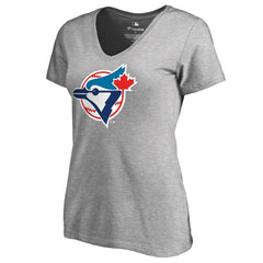 Toronto Blue Jays Women's Cooperstown Collection Forbes T-Shirt Discount