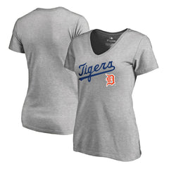 Detroit Tigers Women's Core Wahconah V-Neck T-Shirt for sale