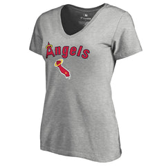 Los Angeles Angels Women's Core Wahconah V-Neck T-Shirt Near Me