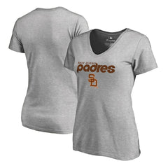 San Diego Padres Women's Core Wahconah V-Neck T-Shirt for sale