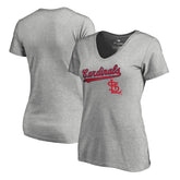 St. Louis Cardinals Women's Core Wahconah V-Neck T-Shirt Sale