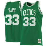 Mitchell & Ness Larry Bird Boston Celtics Hardwood Classics Swingman Jersey Kelly Green