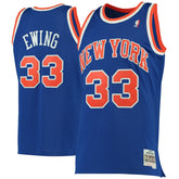 Mitchell & Ness Patrick Ewing New York Knicks 1991/92 Hardwood Classics Swingman Jersey Blue