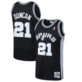 Mitchell & Ness Tim Duncan San Antonio Spurs 1998/99 Hardwood Classics Swingman Jersey Black