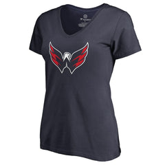 Washington Capitals Women's Primary Logo T-Shirt - Navy | NHL on sale