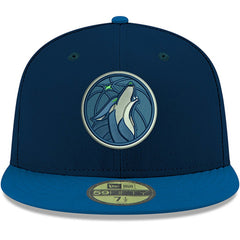 New Era Minnesota Timberwolves Team Color 2Tone 59FIFTY Fitted Hat Navy