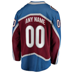 Colorado Avalanche Fanatics Home Breakaway Custom Jersey - Maroon | Fanatics near me