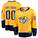 Nashville Predators Fanatics Home Breakaway Custom Jersey - Gold | Fanatics sale