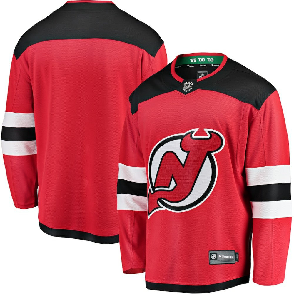 New Jersey Devils Fanatics Breakaway Home Jersey - Red | Fanatics discount