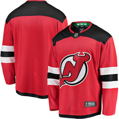 New Jersey Devils Fanatics Breakaway Home Jersey - Red | Fanatics discount