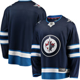 Winnipeg Jets Fanatics Breakaway Home Jersey - Blue | Fanatics Lifestyle
