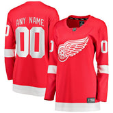 Detroit Red Wings Fanatics Women's Home Breakaway Custom Jersey - Red | Fanatics sale