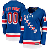 New York Rangers Fanatics Women's Home Breakaway Custom Jersey - Blue | Fanatics Clearance