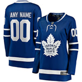 Toronto Maple Leafs Fanatics Women's Home Breakaway Custom Jersey - Blue | Fanatics Clearance