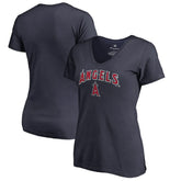 Los Angeles Angels Women's Team Lockup T-Shirt Near Me