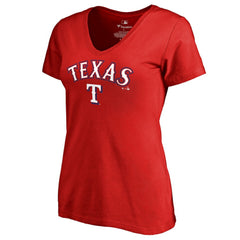 Texas Rangers Women's Team Lockup T-Shirt Near Me