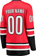Carolina Hurricanes Fanatics Women's Alternate Breakaway Custom Jersey - Red | Fanatics online