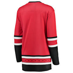 Carolina Hurricanes Fanatics Women's Alternate Breakaway Jersey - Red | Fanatics Lifestyle
