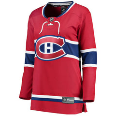 Montreal Canadiens Fanatics Women's Home Breakaway Jersey - Red | Fanatics sale
