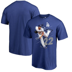 Clayton Kershaw Los Angeles Dodgers Fade Away T-Shirt Sale