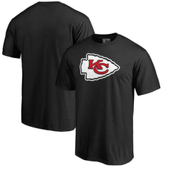 Kansas City Chiefs Primary Logo II T-Shirt - Black - NFL