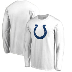 Indianapolis Colts Primary Logo Long-Sleeve T-Shirt - White - NFL