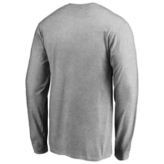 Tampa Bay Buccaneers Primary Logo Long-Sleeve T-Shirt - Heathered Gray - NFL