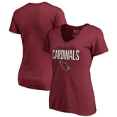 Arizona Cardinals Women's Nostalgia T-Shirt - Cardinal - NFL
