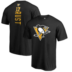 Bryan Rust Pittsburgh Penguins Backer Name & Number T-Shirt - Black | NHL discount