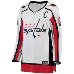 Alexander Ovechkin Washington Capitals Fanatics Women's Away Breakaway Jersey - White | Fanatics discount