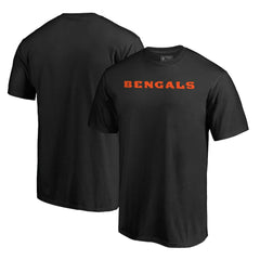Cincinnati Bengals Wordmark T-Shirt - Black - NFL