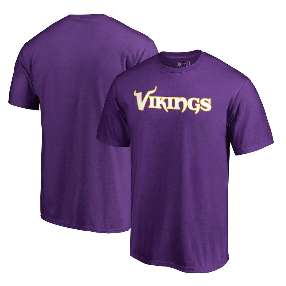 Minnesota Vikings Wordmark T-Shirt - Purple - NFL
